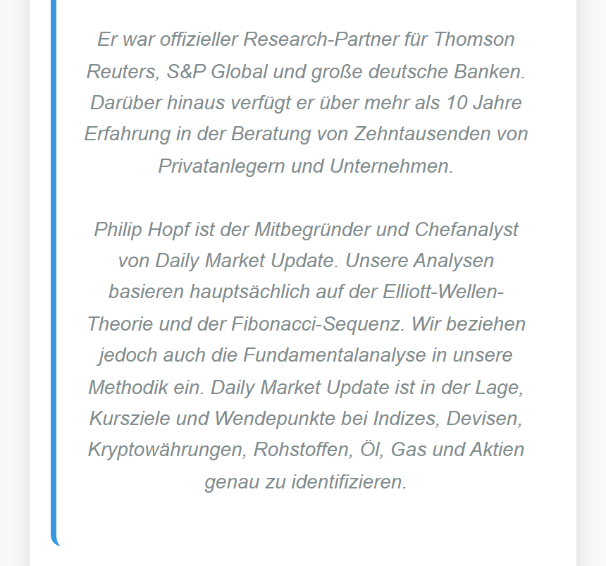 Detaillierte Finanzberichte